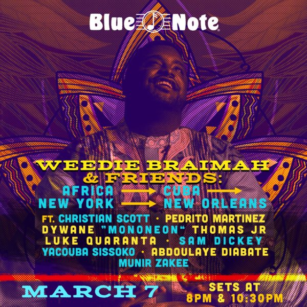 Weedie Braimah & Friends at the Blue Note in New York