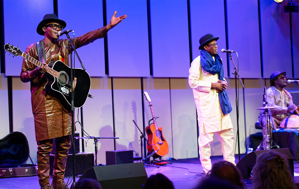 Afel Bocoum trio. Photo by Aboubacar Traoré