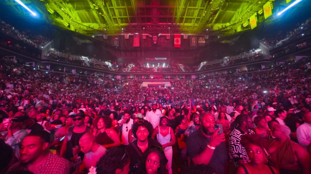 The crowd