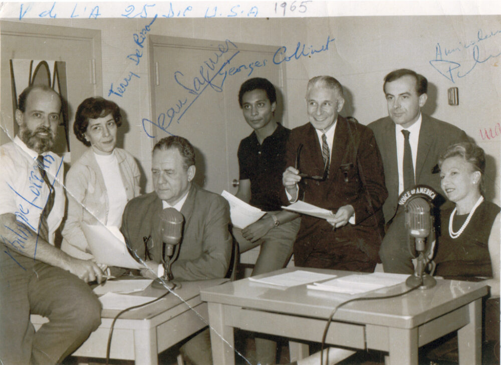 Georges and the VOA team in 1965