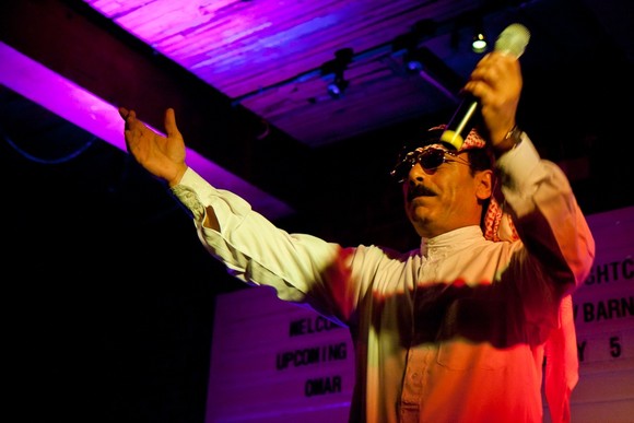 Omar Souleyman Brings The Green Screen