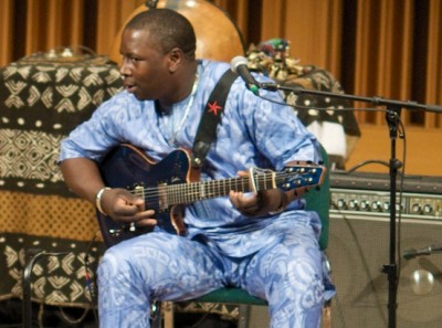 Vieux Farka Toure (back) at Wesleyan U