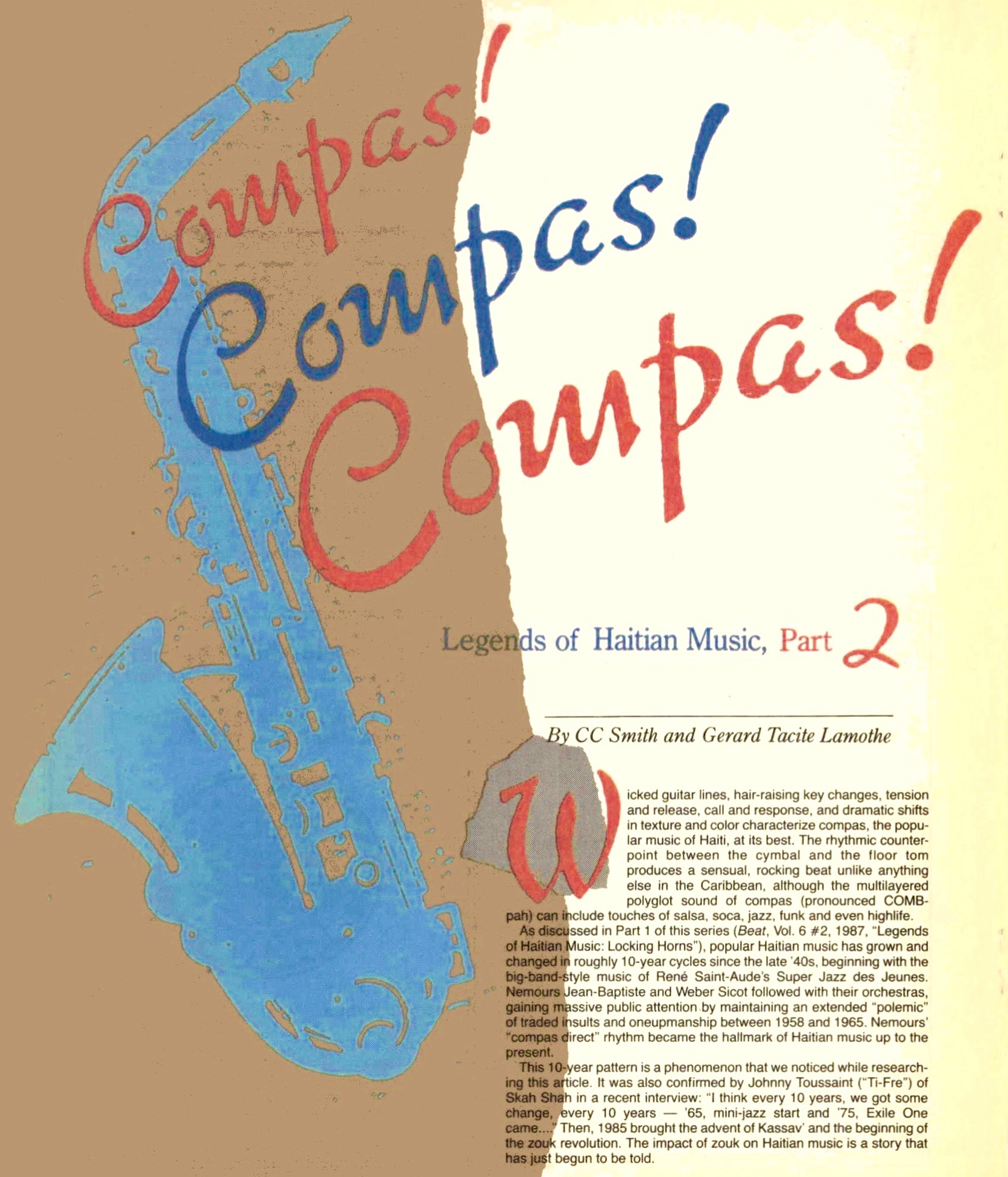 Best of The Beat on Afropop: Haiti 101, Part Two--Compas! Compas! Compas!