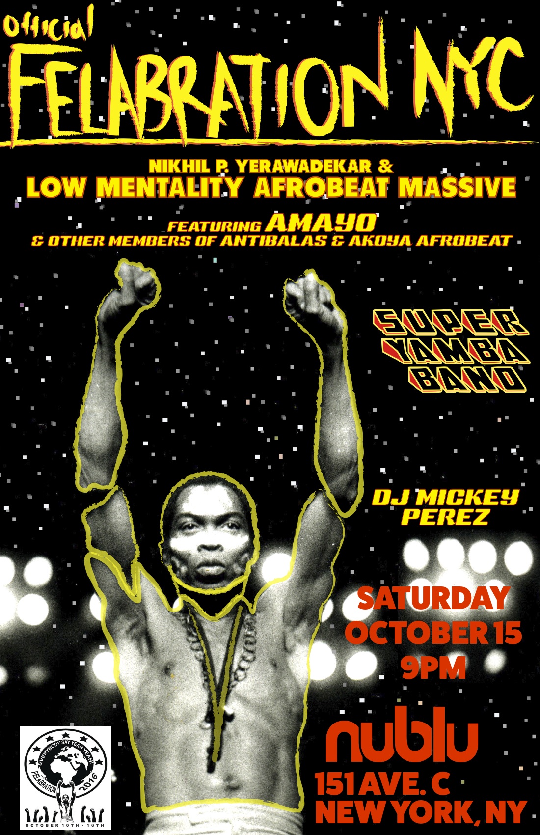 Ticket Giveaway: Felabration 2016 at Nublu